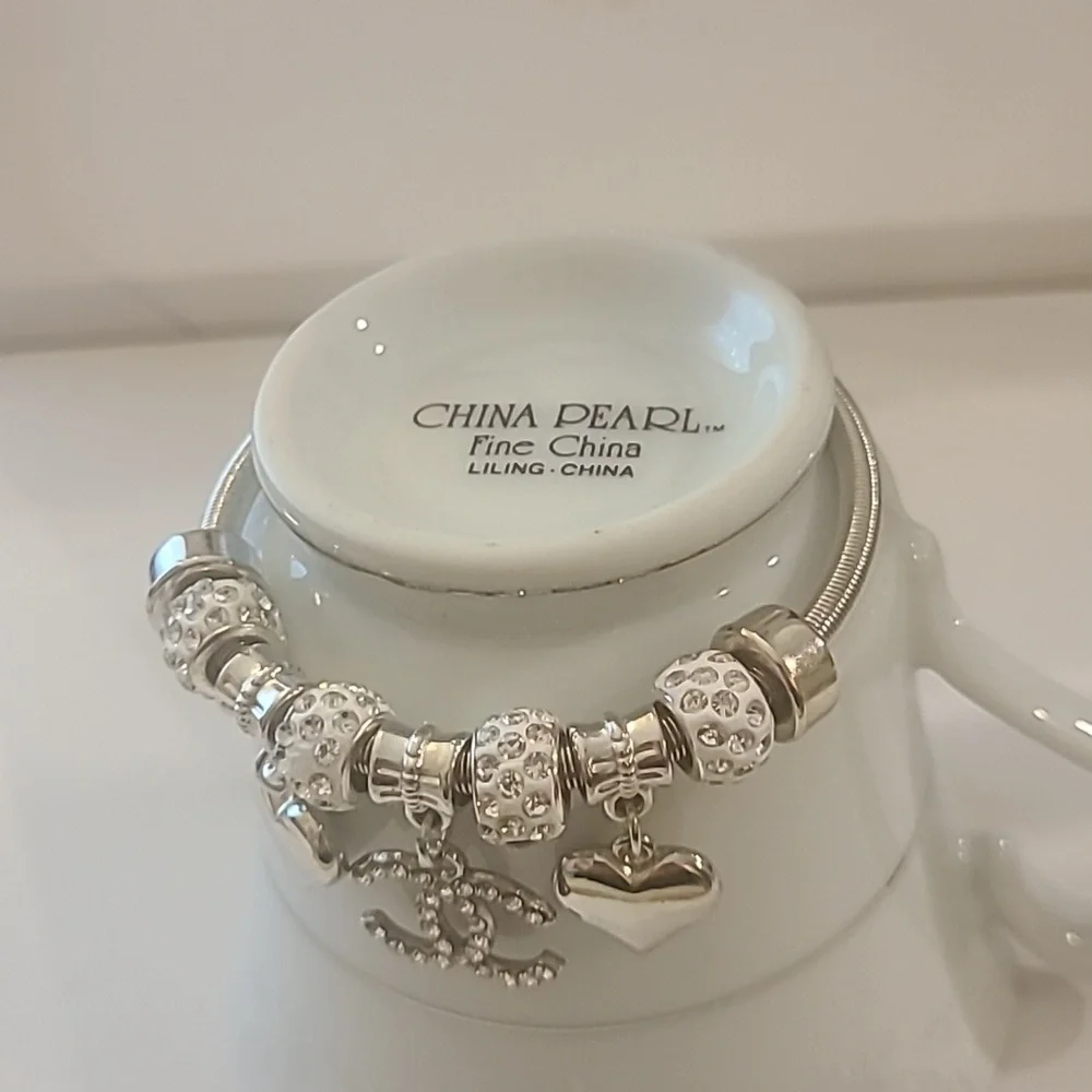 Women's Charm Bracelet With Iconic Logo